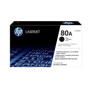 HP 80A Black Original LaserJet Toner Cartridge