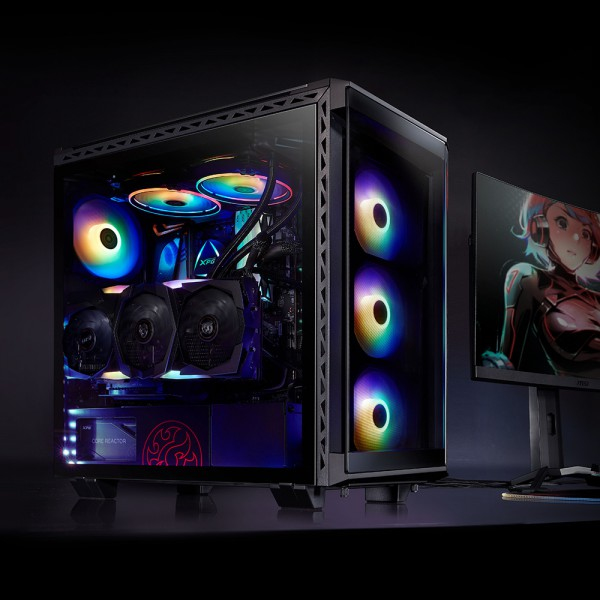 XPG BATTLECRUISER Mid-Tower Black XPG BATTLECRUISER Mid-Tower Black