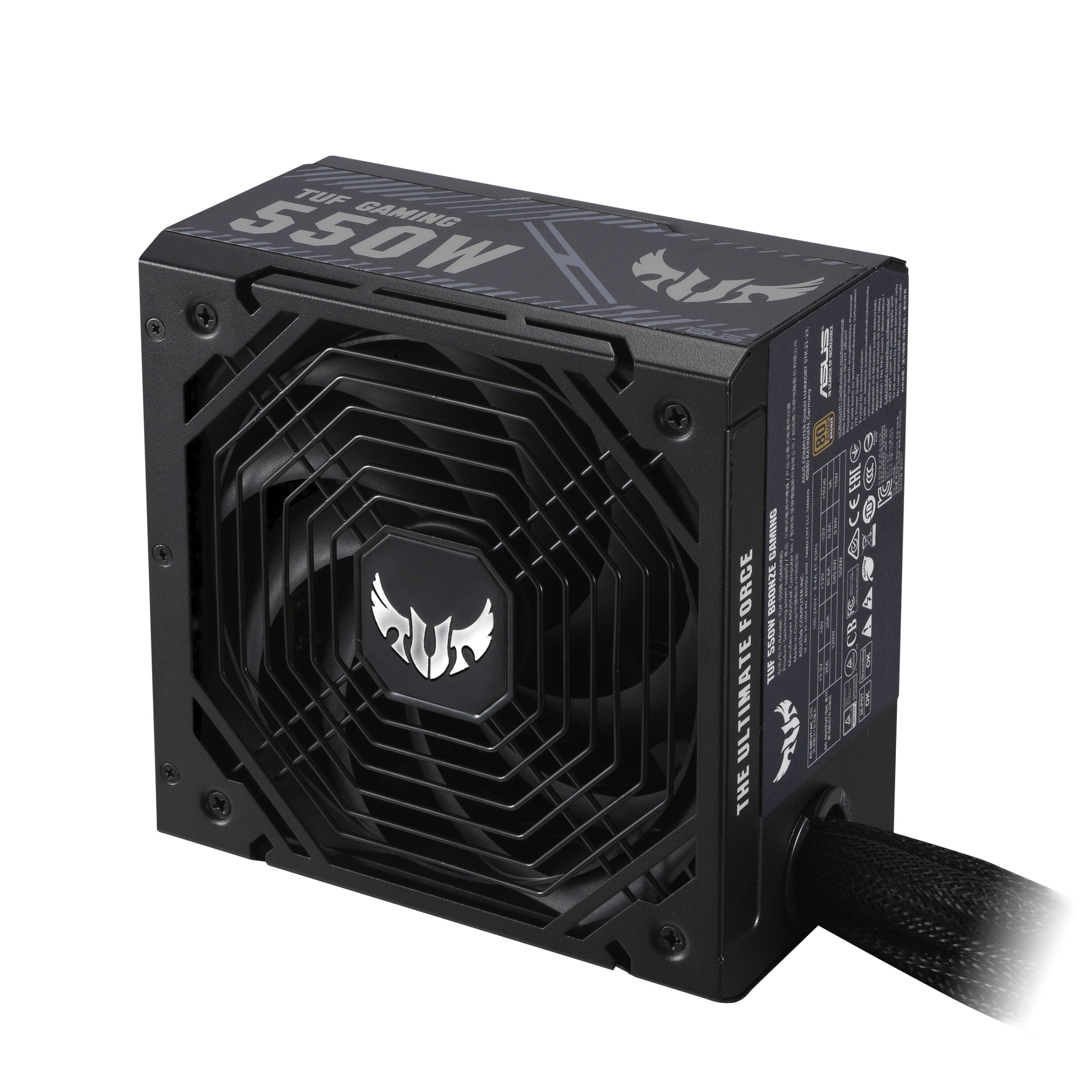 ASUS TUF-GAMING-550B power supply unit 550 W 24-pin ATX ATX Black ASUS TUF-GAMING-550B