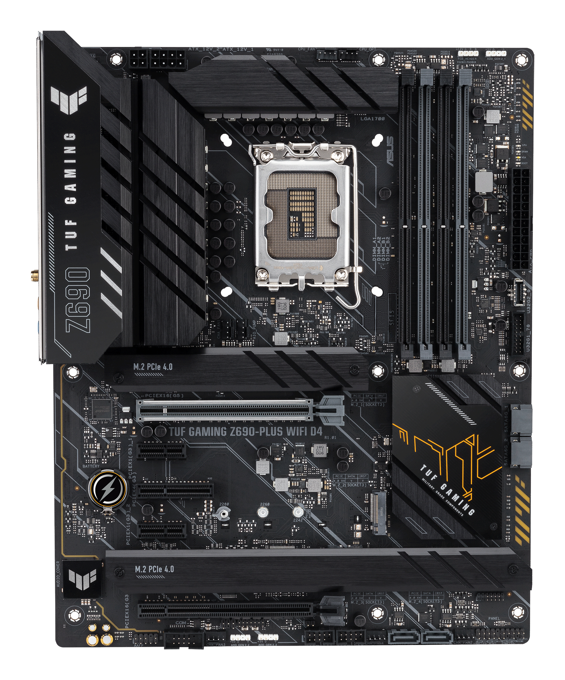 ASUS TUF GAMING Z690-PLUS WIFI D4 Intel Z690 LGA 1700 ATX ASUS TUF GAMING Z690-PLUS WIFI D4