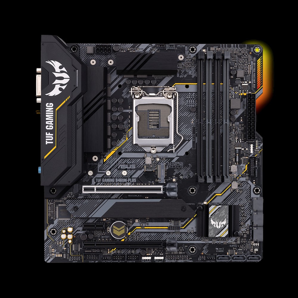 ASUS TUF GAMING B460M-PLUS Intel B460 micro ATX ASUS TUF GAMING B460M-PLUS