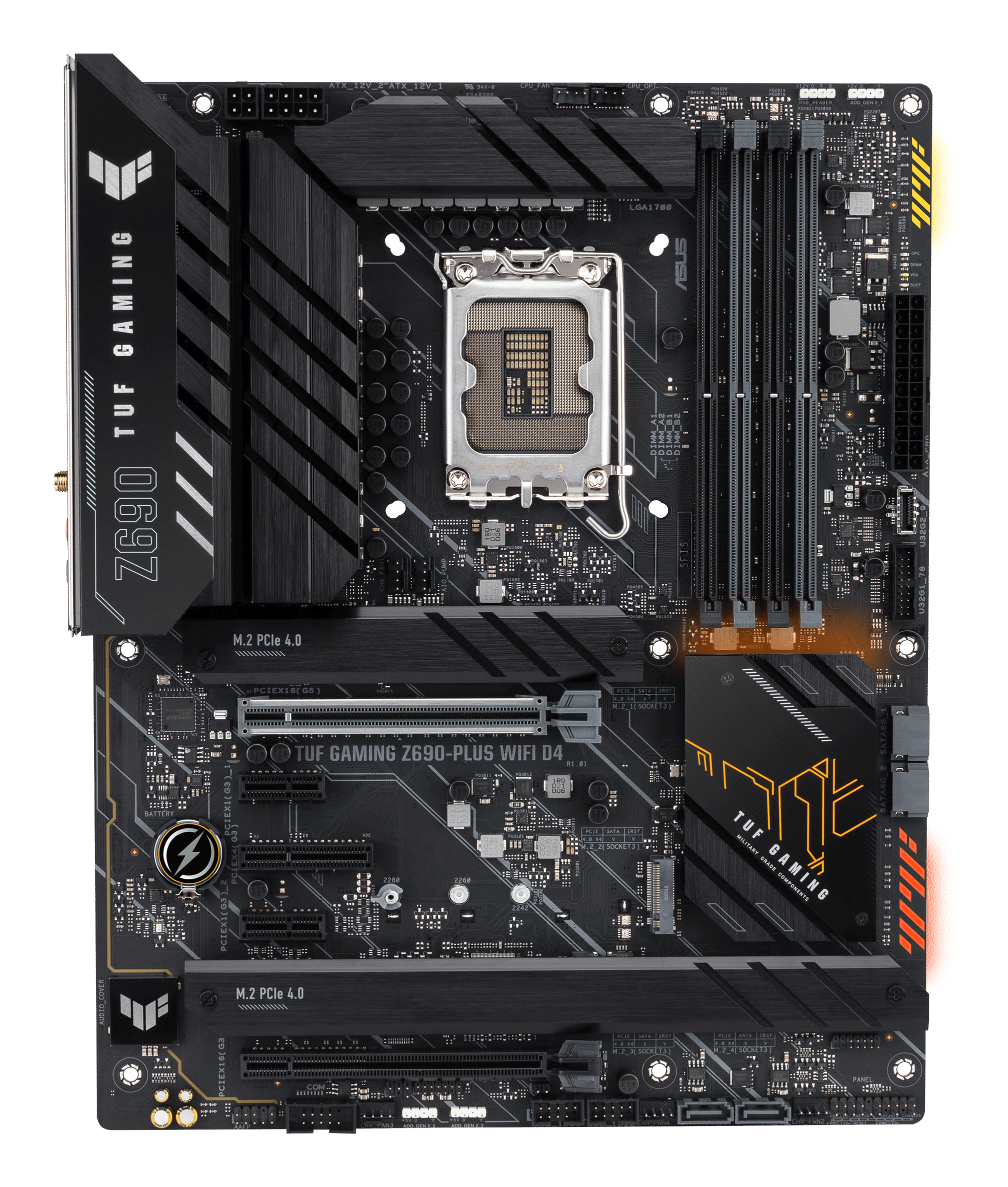 ASUS TUF GAMING Z690-PLUS WIFI D4 Intel Z690 LGA 1700 ATX ASUS TUF GAMING Z690-PLUS WIFI D4