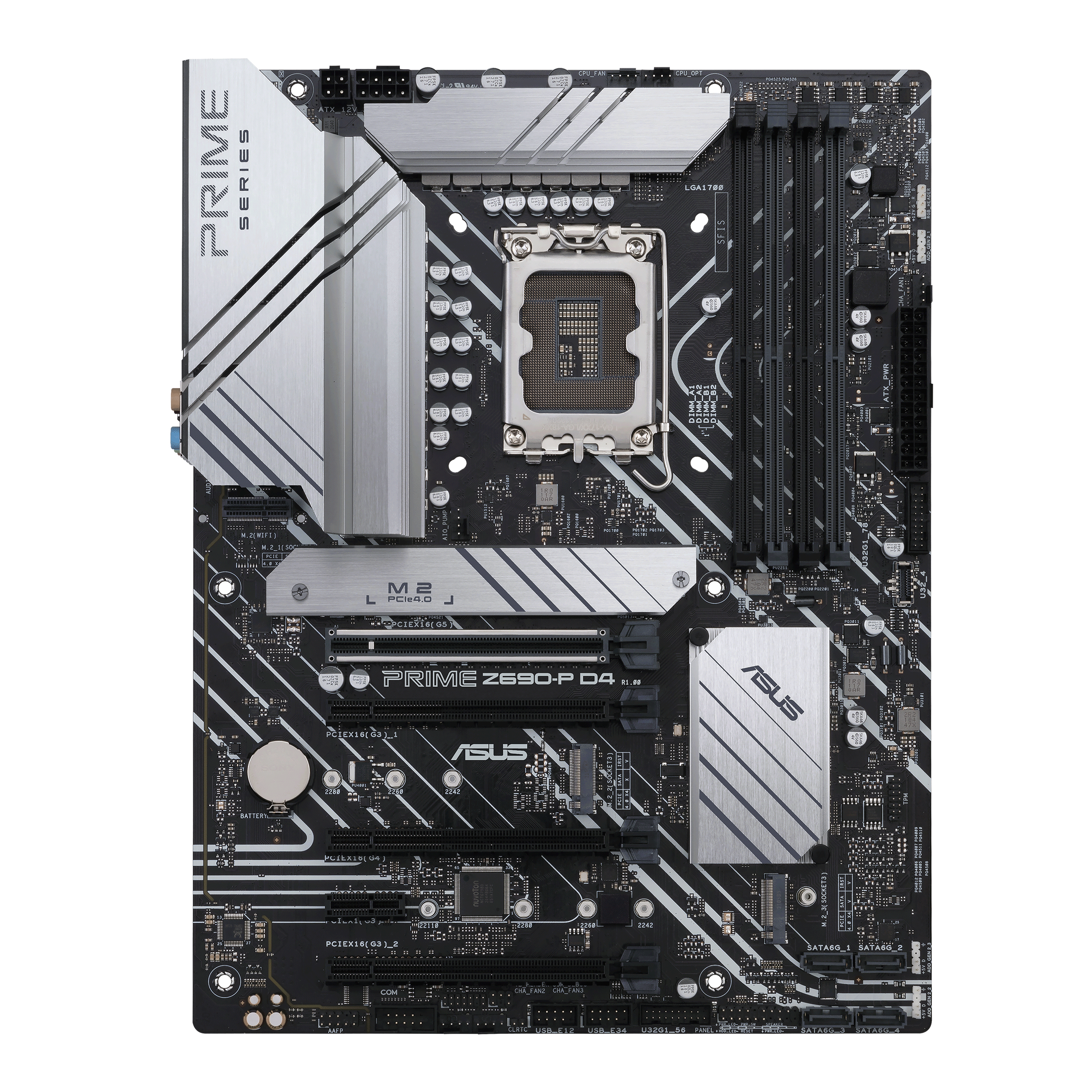 ASUS PRIME Z690-P D4 Intel Z690 LGA 1700 ATX ASUS PRIME Z690-P D4