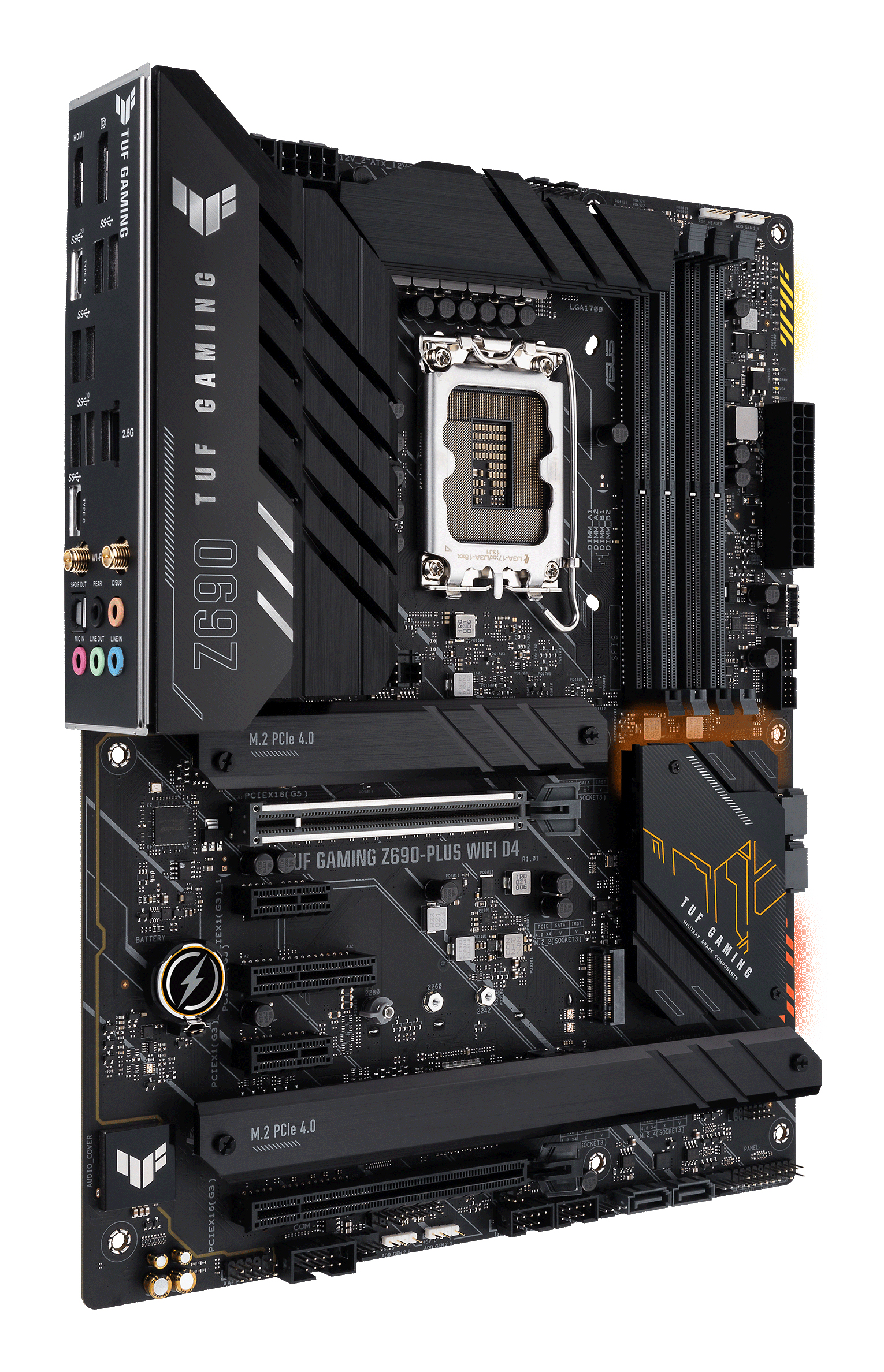 ASUS TUF GAMING Z690-PLUS WIFI D4 Intel Z690 LGA 1700 ATX ASUS TUF GAMING Z690-PLUS WIFI D4