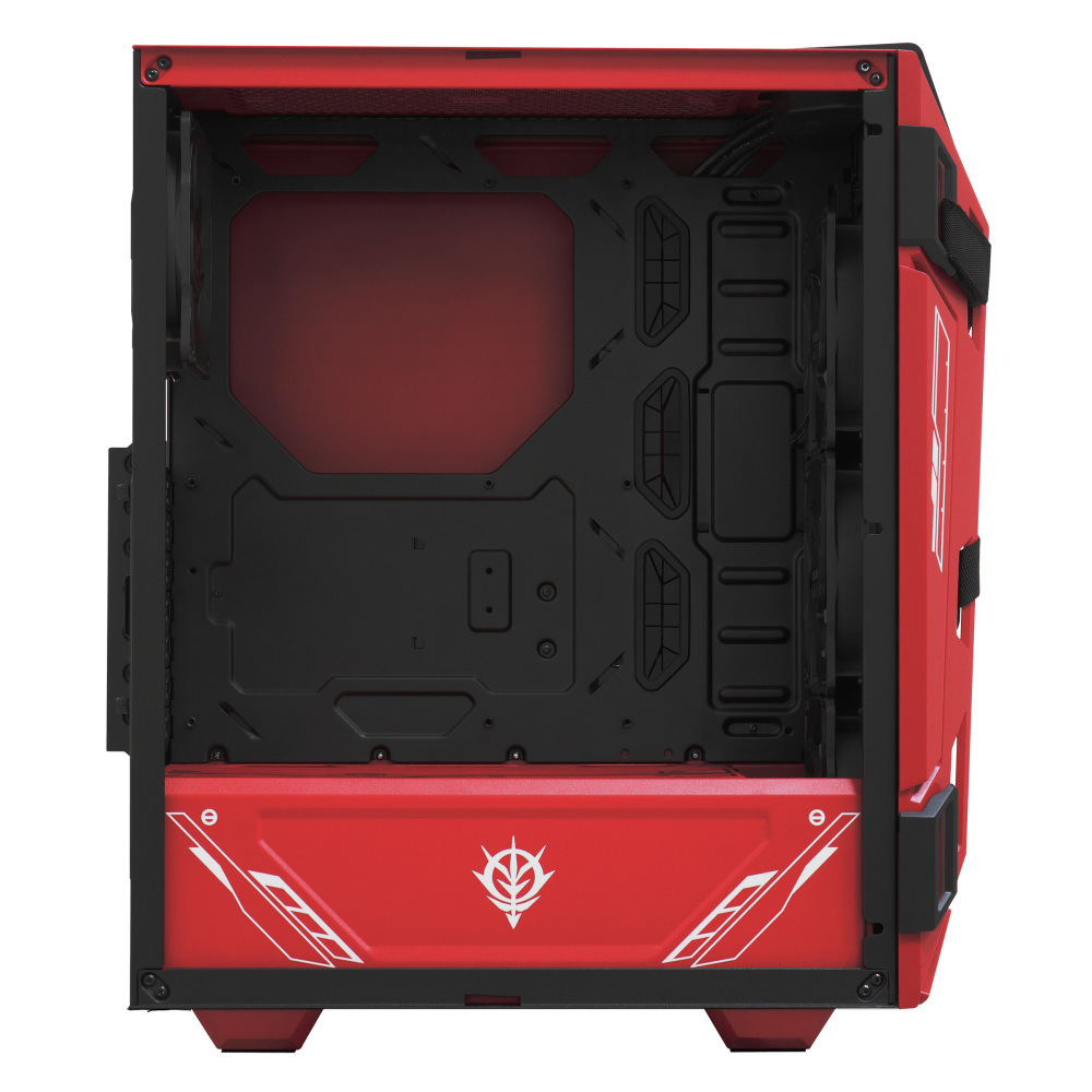 ASUS TUF Gaming GT301 ZAKU II Edition Black, Red, Transparent ASUS TUF Gaming GT301 ZAKU II Edition